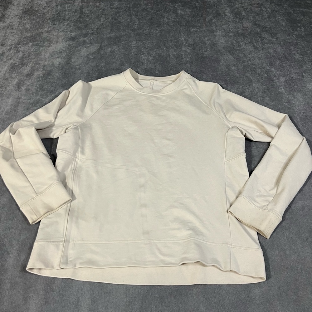 Lululemon City Sweat Crew cream Men’s Medium